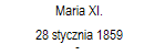 Maria XI. 