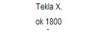 Tekla X. 